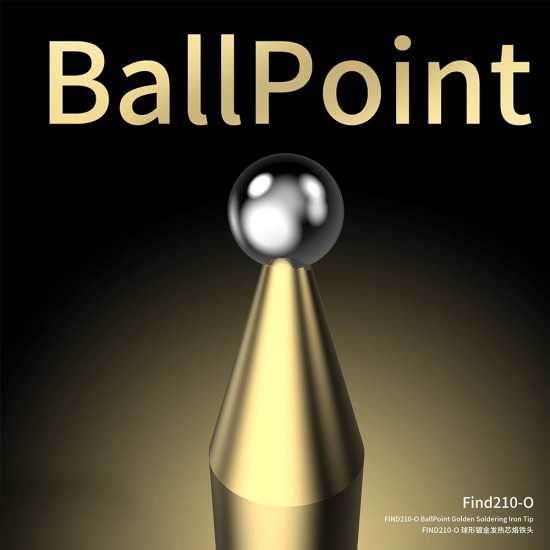 2UUL FD15 O Ball Point For 210 Series Iron