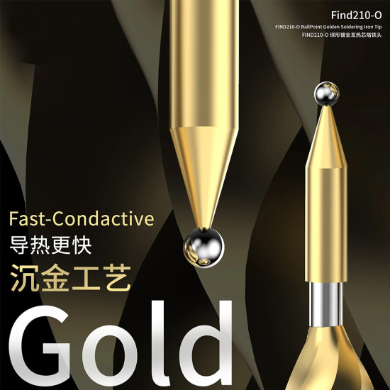 2UUL FD15 O Ball Point For 210 Series Iron