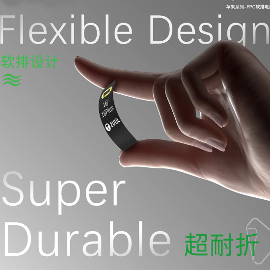2UUL BT03 FPC Battery Connector for iPhone 6 to 16 Pro Max