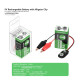 2UUL BT04 9V Electro-Release Alligator Clip with Battery