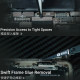 2UUL TW32 Black K Flat Tip ESD-Safe Ceramic Tweezer