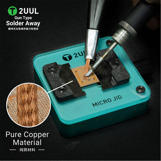 2UUL DW21 Desolder Wick 2020 ( Width 2.0MM / Length 2M ) 2UUL DW21 Desolder Wick 2020 ( Width 2.0MM / Length 2M )