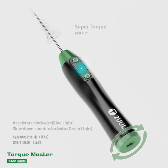 2UUL DA51 Torque Master Glue Remover
