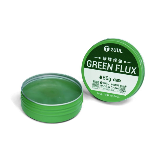 2UUL SC18 Green Soldering Flux Paste
