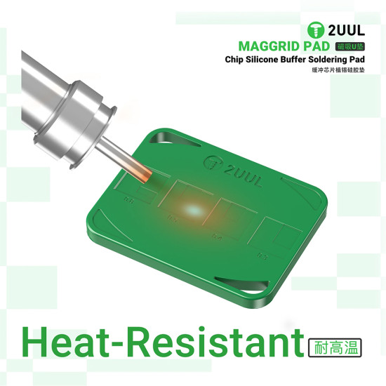 2UUL BH15 MagGrid Pad Chip Silicone Buffer Soldering Pad 