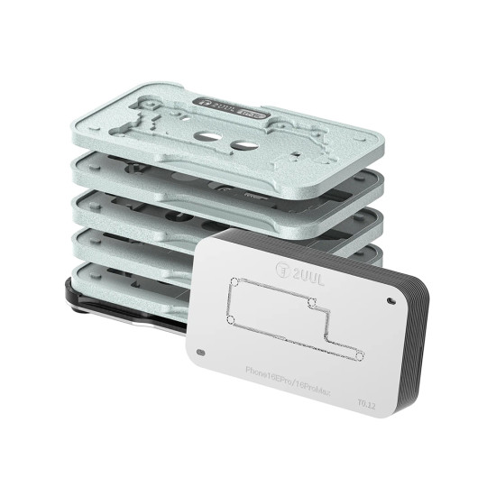 2UUL BH13 Midreball Base 5in1 Logic Boards Reballing Platform for iPhone 12 to 16PM (with 16e)