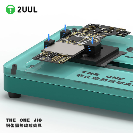 2UUL THE ONE JIG Tempered Insulated Glass PCB Stand 2UUL THE ONE JIG Tempered Insulated Glass PCB Stand