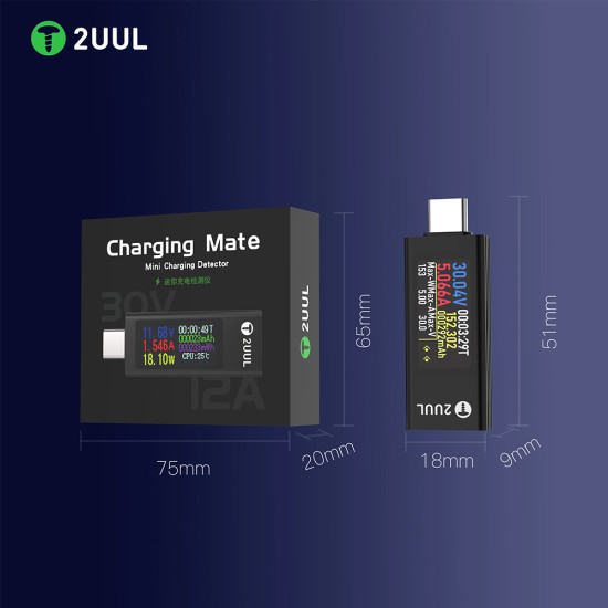 2UUL PW21 Mini Charing Mate Detector 2UUL PW21 Mini Charing Mate Detector