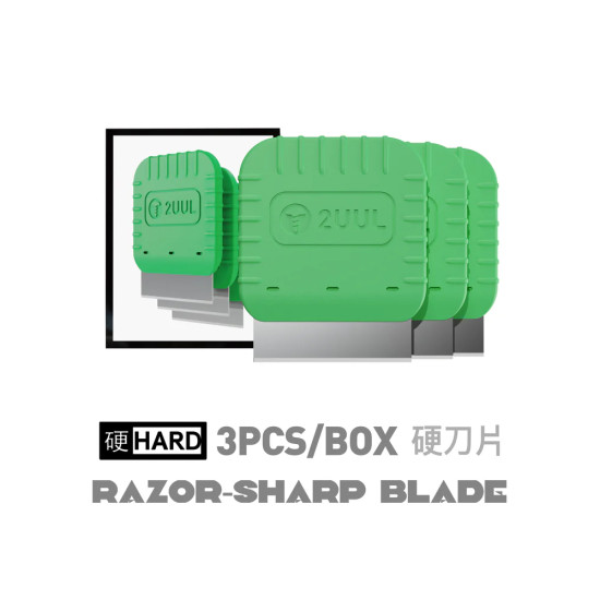 2UUL Sharp Blade for Removing Screen (Hard 3Pcs) 2UUL Sharp Blade for Removing Screen (Hard 3Pcs)