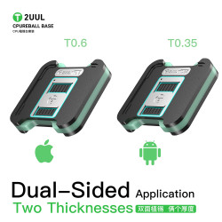 2UUL BH17 CPU Reball Dual-Sided Magnetic Base With Stencils For iPhone / Android