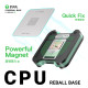 2UUL BH17 CPU Reball Dual-Sided Magnetic Base With Stencils For iPhone / Android