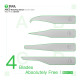 2UUL BG01 4-in-1 ABCD BGA Reballing Stencil Set for iPhone 8 to 16Pro Max 0.12MM (Without 16E)