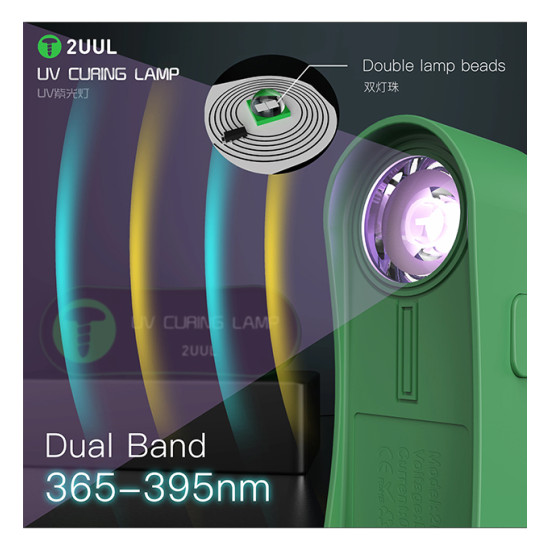 2UUL SC08 Dual Band Mini UV Curing Lamp 2UUL SC08 Dual Band Mini UV Curing Lamp