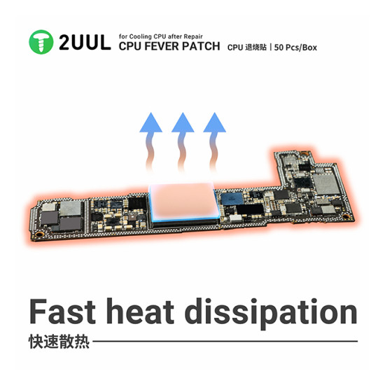 2UUL SC09 CPU Fever Patch for Cooling CPU 2UUL SC09 CPU Fever Patch for Cooling CPU