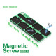 2UUL ST95 Screw MagDock Alloy Partition Magnetic Screw Storage Pad 
