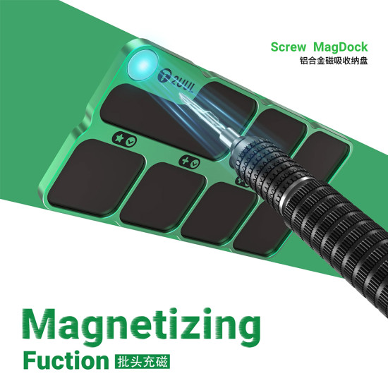 2UUL ST95 Screw MagDock Alloy Partition Magnetic Screw Storage Pad 