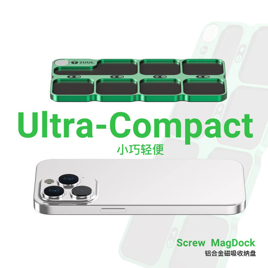 2UUL ST95 Screw MagDock Alloy Partition Magnetic Screw Storage Pad 