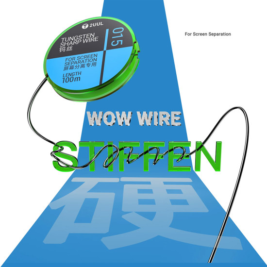 2UUL WS-015 0.015mm Tungsten Sharp Diamond Wire (100M)