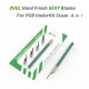 2UUL Hand Finish SEXY Blades with Handle Set for PCB Mainboard CPU Glue Removal 2UUL Hand Finish SEXY Blades with Handle Set for PCB Mainboard CPU Glue Removal