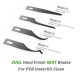 2UUL Hand Finish SEXY Blades with Handle Set for PCB Mainboard CPU Glue Removal 2UUL Hand Finish SEXY Blades with Handle Set for PCB Mainboard CPU Glue Removal