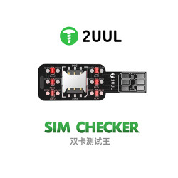 2UUL SM01 Dual SIM Checker Card Test Board