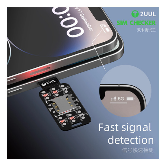2UUL SM01 Dual SIM Checker Card Test Board 2UUL SM01 Dual SIM Checker Card Test Board
