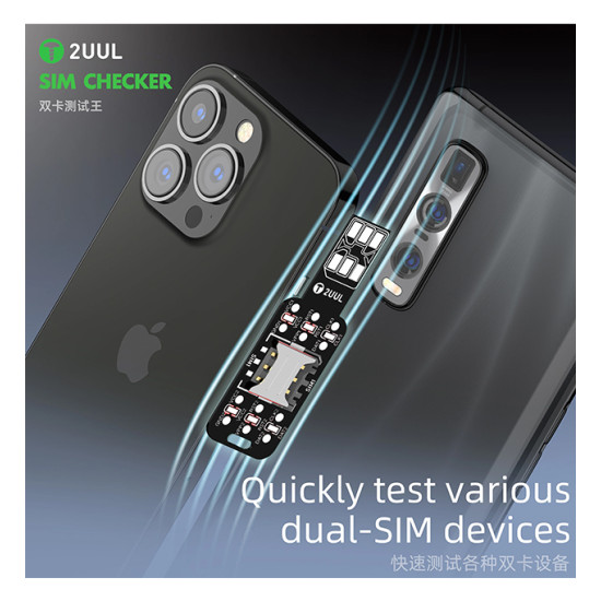 2UUL SM01 Dual SIM Checker Card Test Board 2UUL SM01 Dual SIM Checker Card Test Board