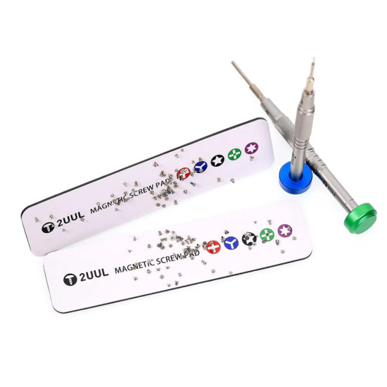 2UUL ST93 Universal Magnetic Repair Screws Storage Pad (140*35MM) 2UUL ST93 Universal Magnetic Repair Screws Storage Pad (140*35MM)