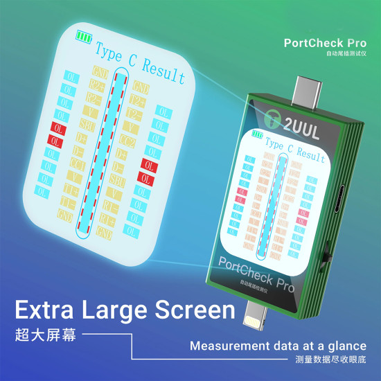 2UUL PW31 PortCheck Pro Lighting Interface Automatic Tail Plug Detector  (5V / 2A Type-C)