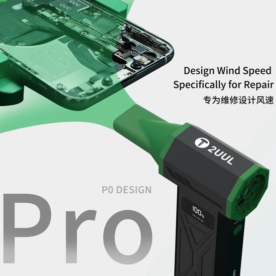 2UUL DA970 Cuul Fan Pro Cooling + Cleaning + Suction Turbo Fan (3-in-1)
