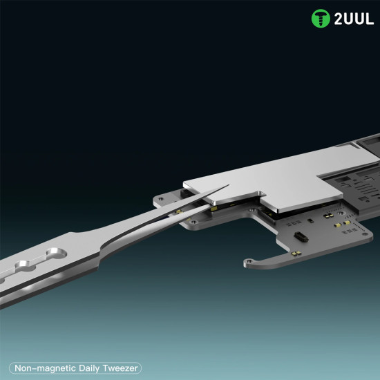 2UUL TW21 Non-Magnetic Stainless Steel Precision Tweezer 2UUL TW21 Non-Magnetic Stainless Steel Precision Tweezer