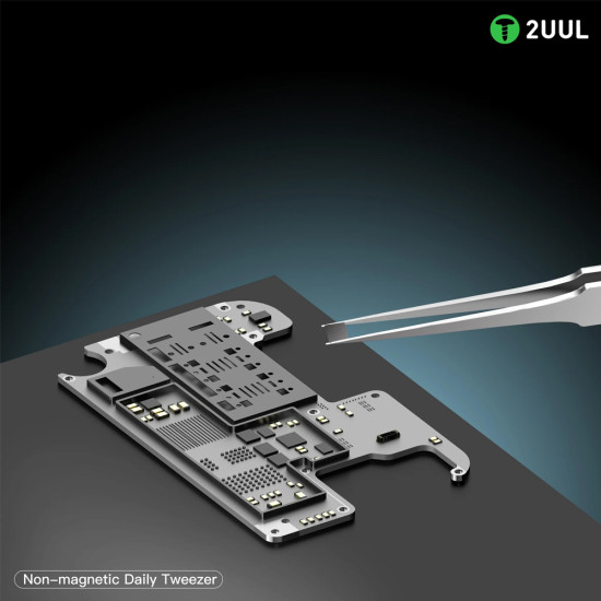 2UUL TW21 Non-Magnetic Stainless Steel Precision Tweezer 2UUL TW21 Non-Magnetic Stainless Steel Precision Tweezer