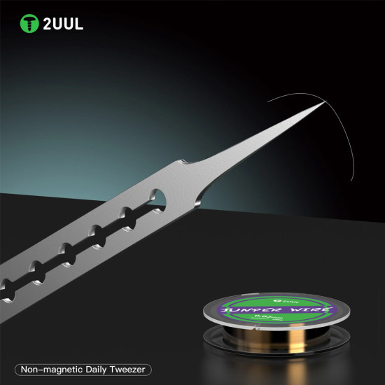 2UUL TW21 Non-Magnetic Stainless Steel Precision Tweezer 2UUL TW21 Non-Magnetic Stainless Steel Precision Tweezer