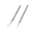 2UUL TW21 & TW22 Non-Magnetic Stainless Steel Precision Tweezer (2Pcs)