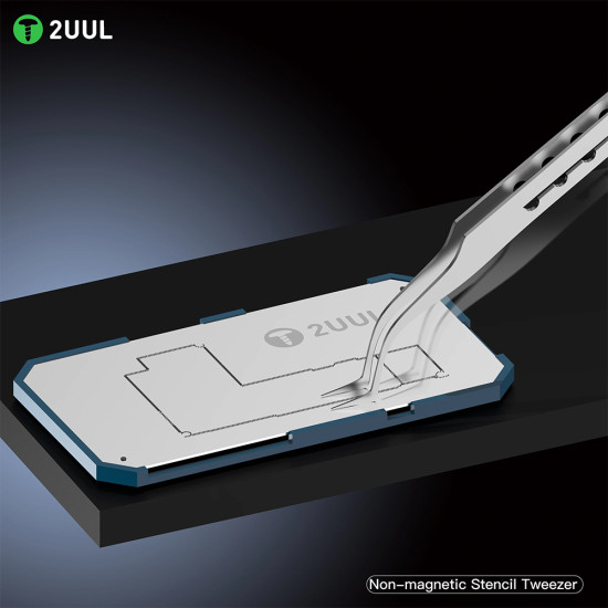 2UUL TW22 Non-Magnetic Stainless Steel Precision Tweezer 2UUL TW22 Non-Magnetic Stainless Steel Precision Tweezer