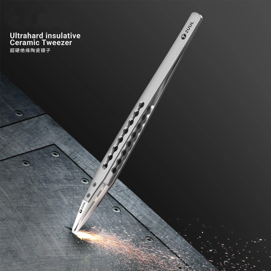 2UUL TW31 Ultrahard Insulative Ceramic Tweezer