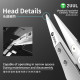 2UUL TW31 Ultrahard Insulative Ceramic Tweezer