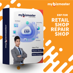 myBizmaster: All-in-One Business Management Software for Repair & Retail Stores | 1 Year