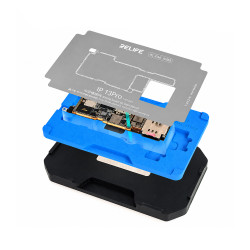 Relife RL-601T Middle Layer Tin Planting BGA Reballing Platform Set for iPhone X to 17Pro Max (31-in-1 )