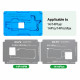 Relife RL-601T Middle Layer Tin Planting BGA Reballing Platform Set for iPhone X to 17Pro Max (31-in-1 )