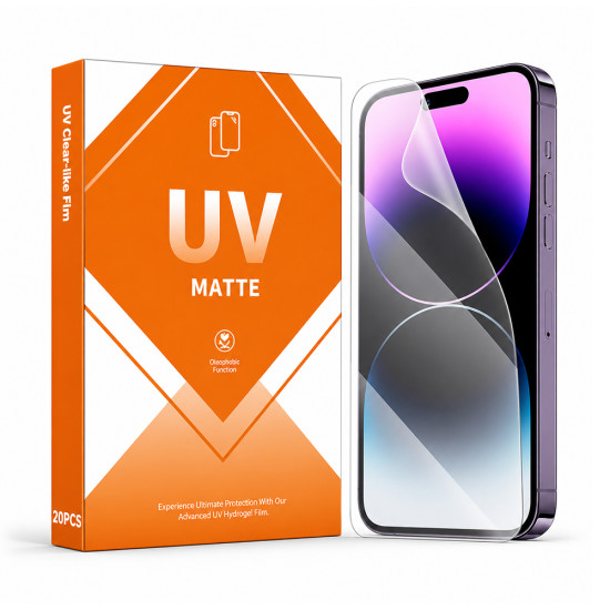 TPU Material Hydrogel Explosion Proof Film - UV Matte (180*120MM - 20Pcs)