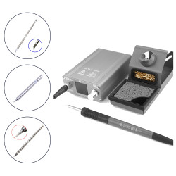 T12X Plus Soldering Iron Station By OSS Team (72W) with 3 Bits
