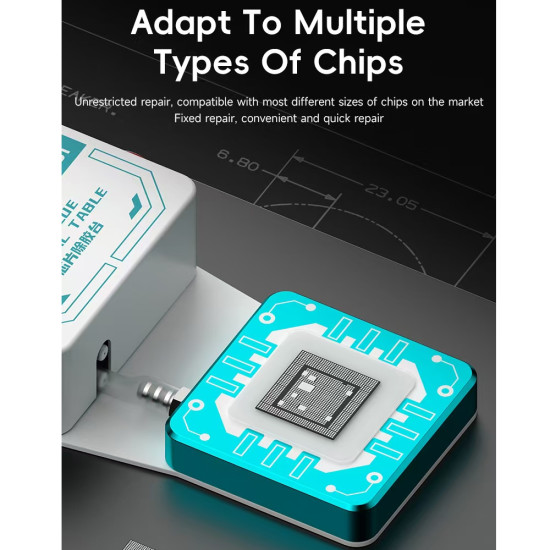UYUE U001 Chip Fixed Suction Degumming Table Compatibility Most Chip IC
