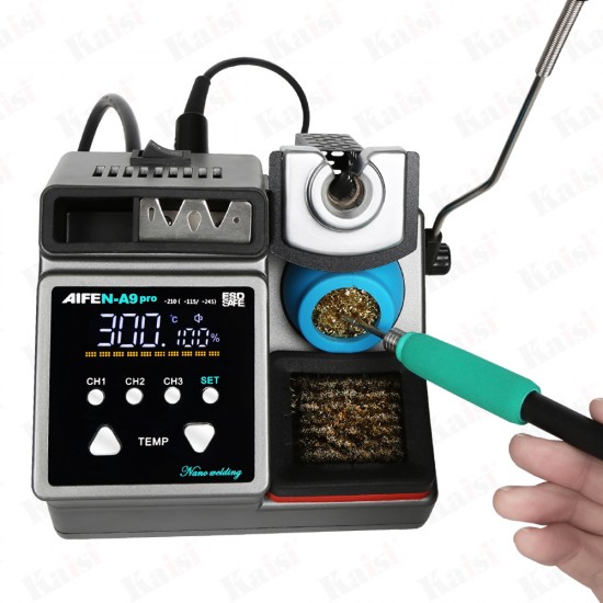 Aifen A9 Pro Smart Soldering Iron Station With 3 Bits ( 120W ) Aifen A9 Pro Smart Soldering Iron Station With 3 Bits ( 120W )