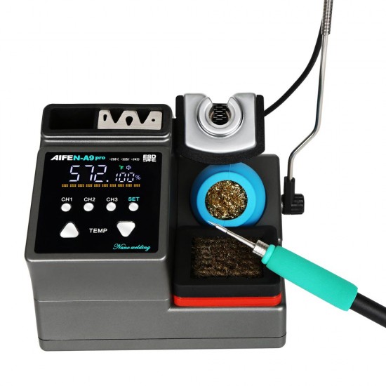 Aifen A9 Pro Smart Soldering Iron Station With 3 Bits ( 120W ) Aifen A9 Pro Smart Soldering Iron Station With 3 Bits ( 120W )