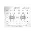 0.12MM Stencil Plate For FOR OPPO/VIVO (OV-2)