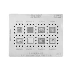 0.12MM Stencil Plate For Qualcomm CPU (QU3) 