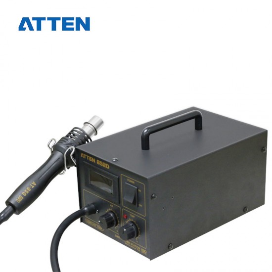 ATTEN ST-852D Lead Free Hot Air SMD Digital Display BGA Rework Station ( 550W ) ATTEN ST-852D Lead Free Hot Air SMD Digital Display BGA Rework Station ( 550W )