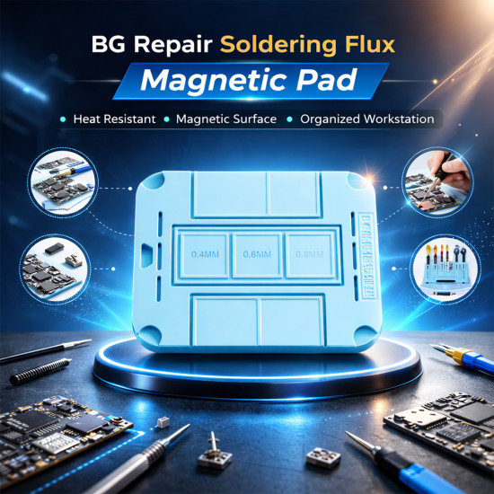 Magnetic Tin Planting Silicone Mat