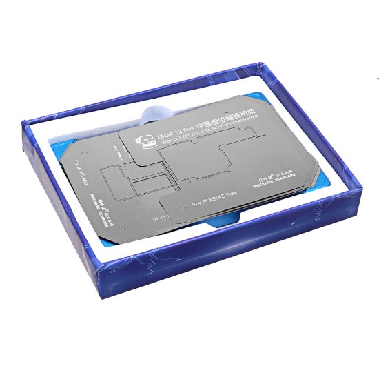 Mechanic iBGA 12 Pro Reballing Mid-Layer Platform For iPhone X-12Pro Max ( 10 in 1 ) Mechanic iBGA 12 Pro Reballing Mid-Layer Platform For iPhone X-12Pro Max ( 10 in 1 )